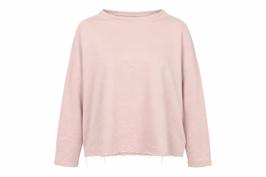 Pull&Bear Womens Pink  Cotton Pullover Sweatshirt Size M  Pullover