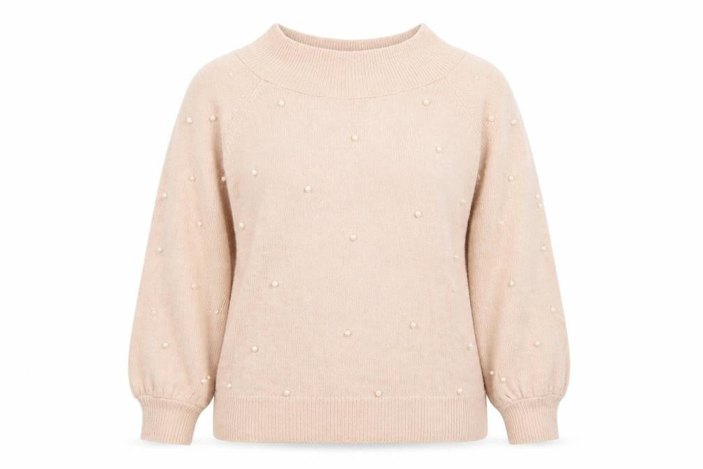 NEXT Womens Pink Boat Neck  Acrylic Pullover Jumper Size 10