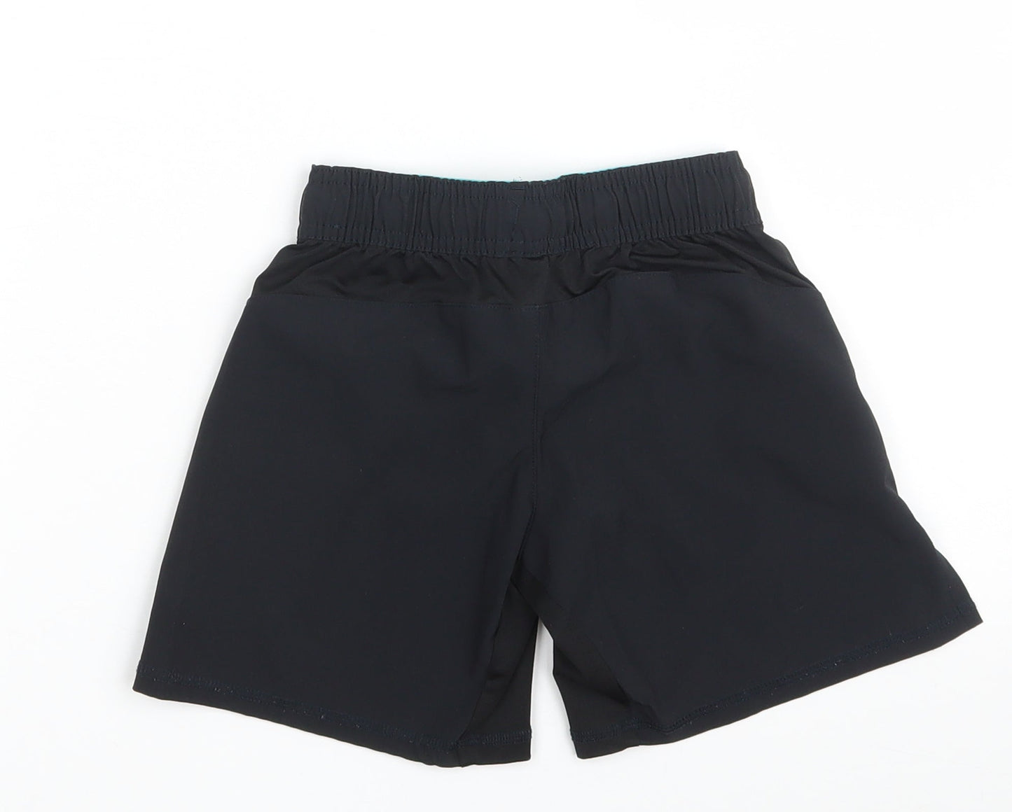 DOMYOS Boys Black  Polyester Sweat Shorts Size 5 Years  Regular