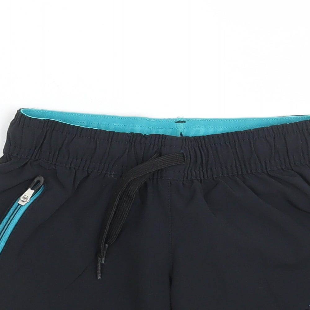 DOMYOS Boys Black  Polyester Sweat Shorts Size 5 Years  Regular