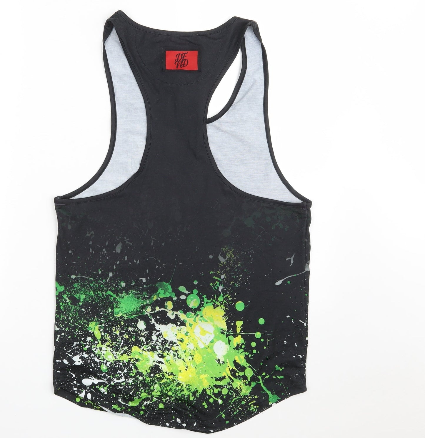 Defendlondon Mens Black  Polyester Vest Sweatshirt Size S   - Batik