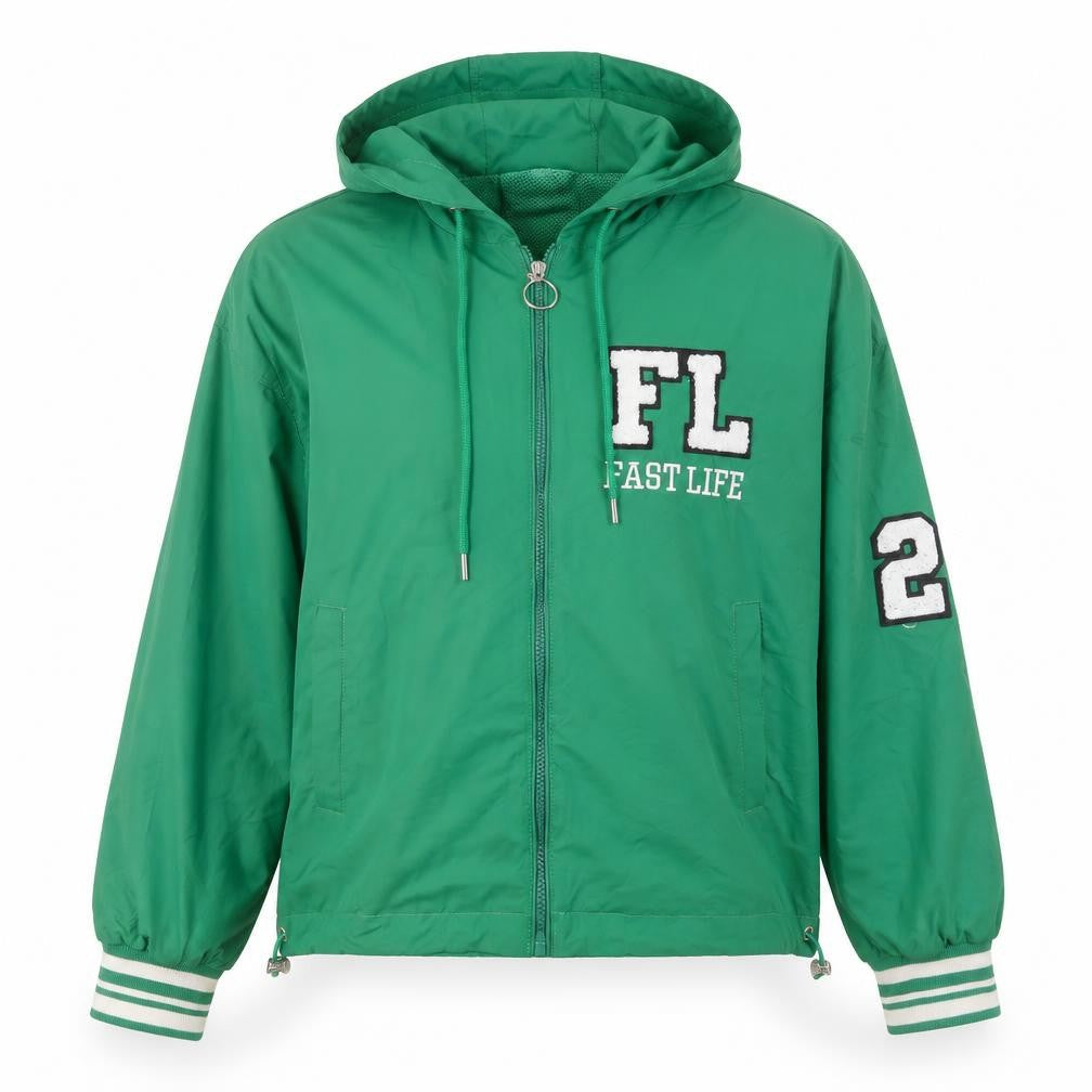 SheIn Womens Green   Bomber Jacket Jacket Size S  Zip