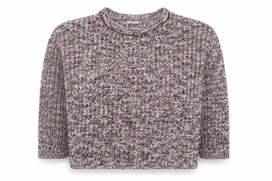 Peacocks Womens Red Round Neck  Acrylic Pullover Jumper Size L