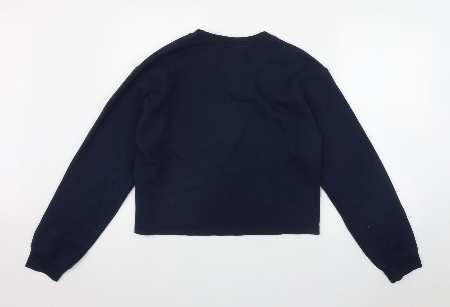 River Island Womens Blue  Polyester Pullover Sweatshirt Size XS   - 'LUXE'