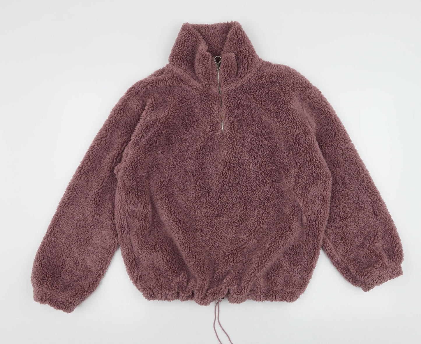 F&F Womens Pink  Polyester Pullover Sweatshirt Size M  Pullover