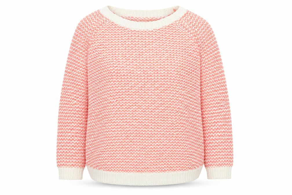 South Womens Orange Round Neck  Acrylic Pullover Jumper Size 14