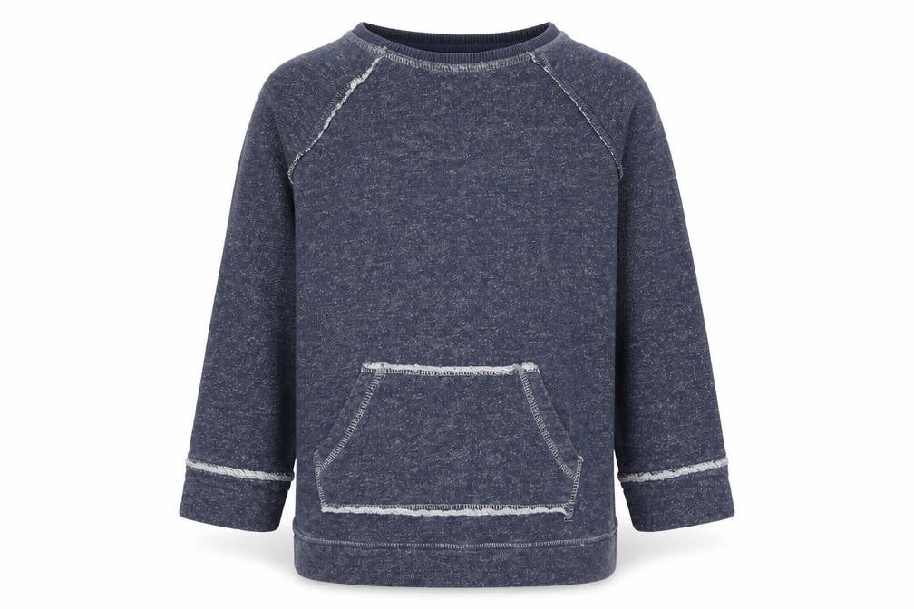 NEXT Girls Blue  Cotton Pullover Sweatshirt Size 6 Years  Pullover