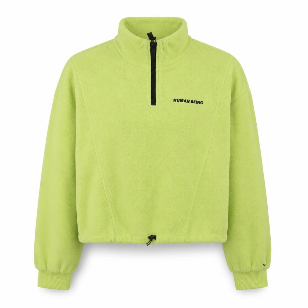 Divided by H&M Womens Green  Polyester Pullover Sweatshirt Size S  Pullover - Human being