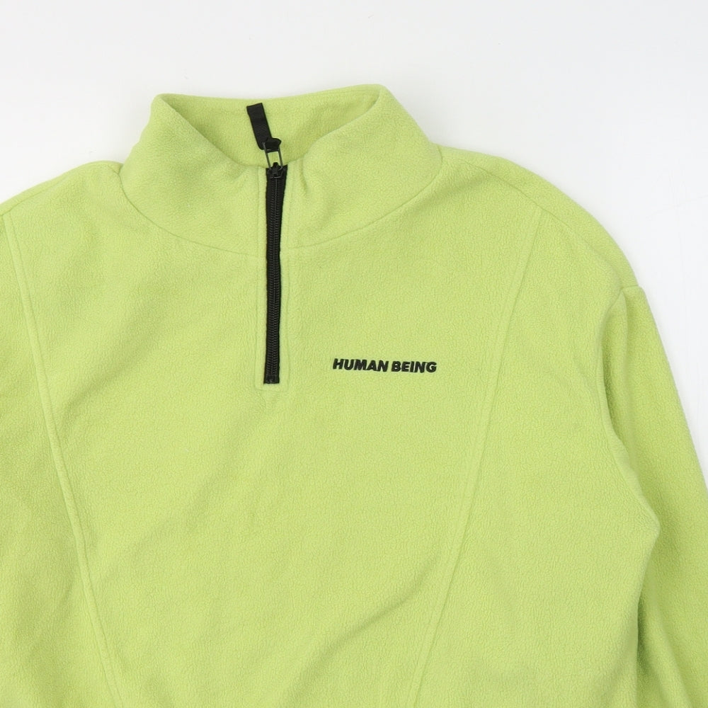 Divided by H&M Womens Green  Polyester Pullover Sweatshirt Size S  Pullover - Human being