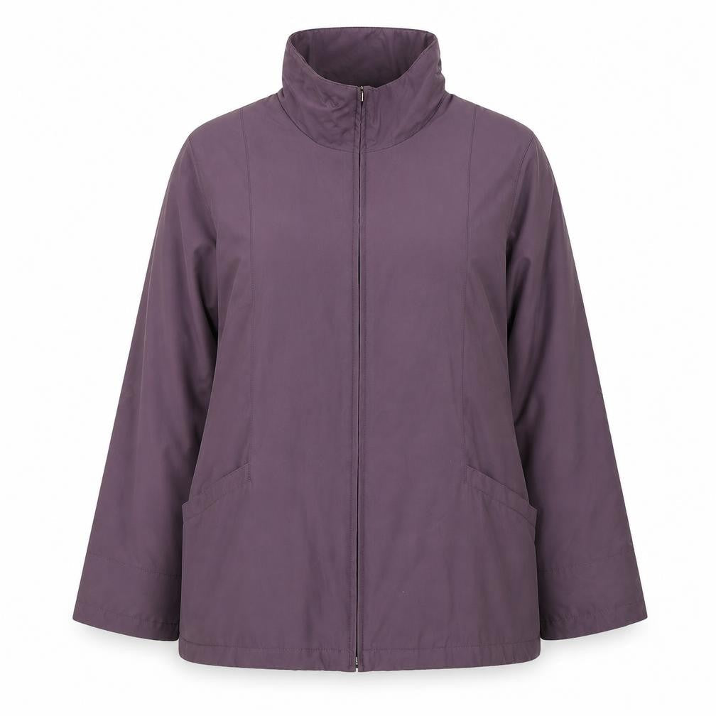 EWM Womens Purple   Jacket Coat Size 16  Zip