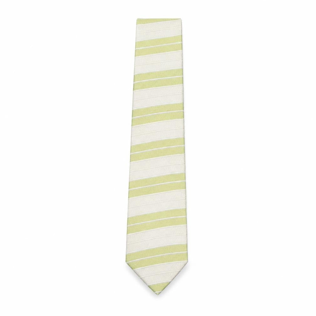 Lorenzo Cana  Mens Multicoloured Striped Silk Pointed Tie One Size