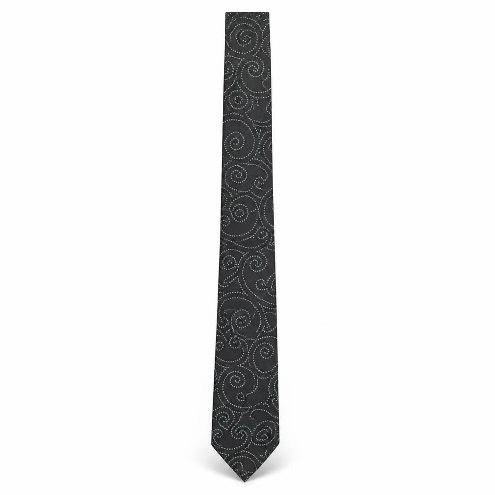 Teddy Folkes  Mens Multicoloured Paisley Silk Pointed Tie One Size