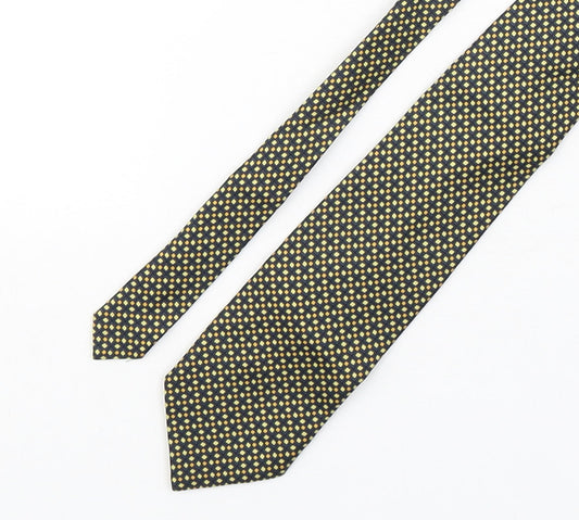 Charles Rose Mens Multicoloured Geometric Silk Pointed Tie One Size