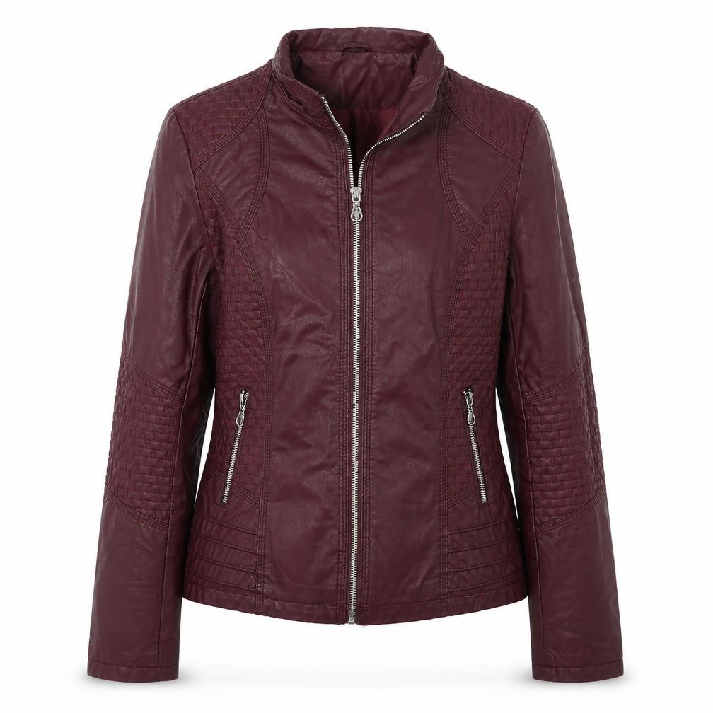 Ailan Womens Purple   Jacket  Size L  Zip