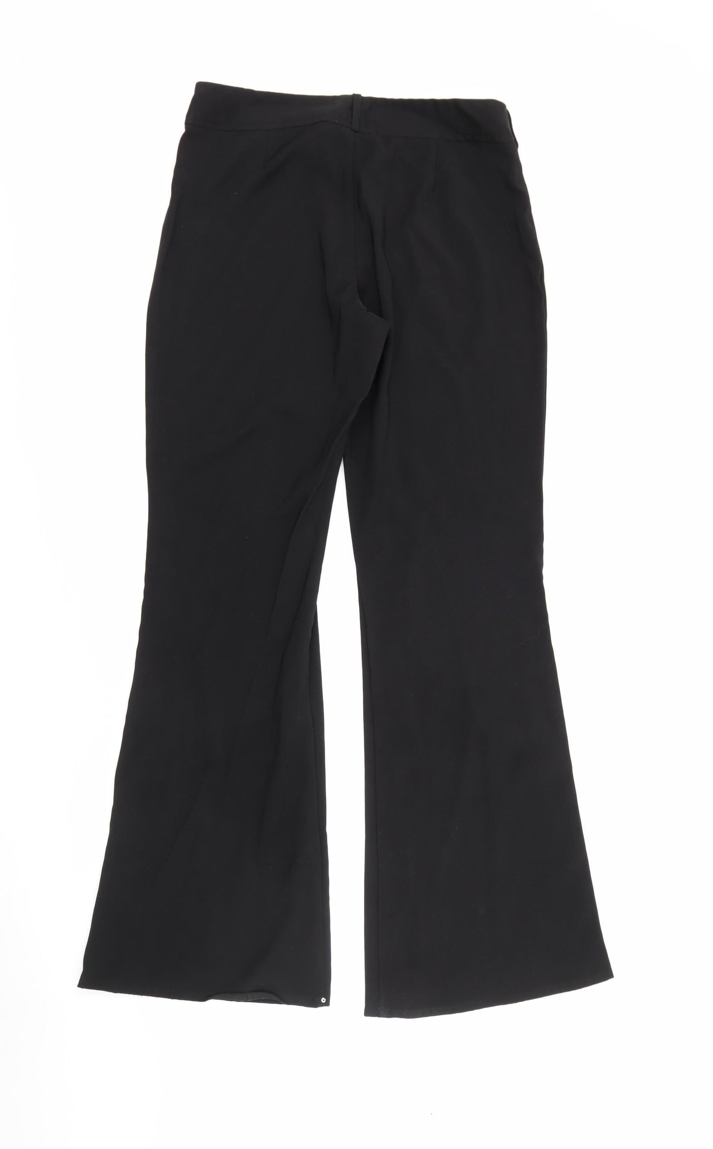Atmoshpere Womens Black  Polyester Trousers  Size 12 L31 in Regular Zip