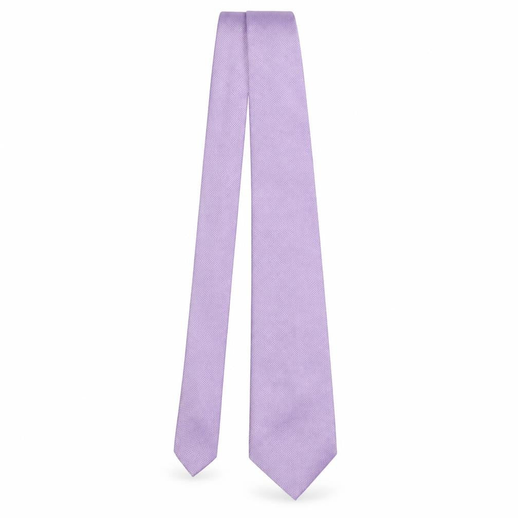 Blazer  Mens Purple Geometric Silk Pointed Tie One Size