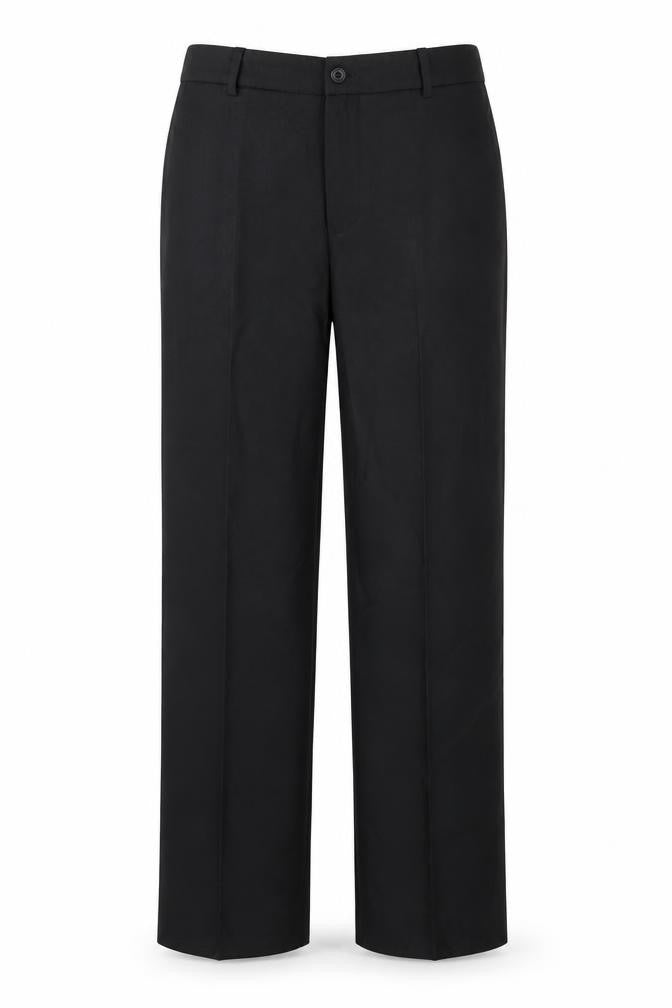 Shiny Penny Womens Black  Polyester Dress Pants Trousers Size 14 L26 in Regular Zip