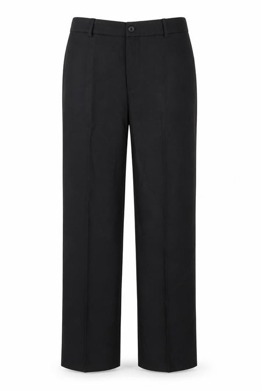 Shiny Penny Womens Black  Polyester Dress Pants Trousers Size 14 L26 in Regular Zip
