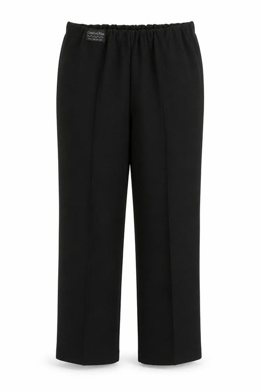 Sarah Hamilton Womens Black  Polyester Trousers  Size 12 L28 in Regular