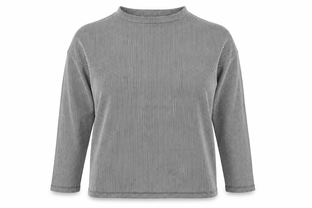 Zara Womens Black Striped Cotton Pullover Sweatshirt Size S  Pullover