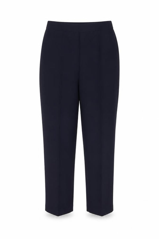 Preworn Womens Blue  Polyester Trousers  Size 14 L24 in Regular