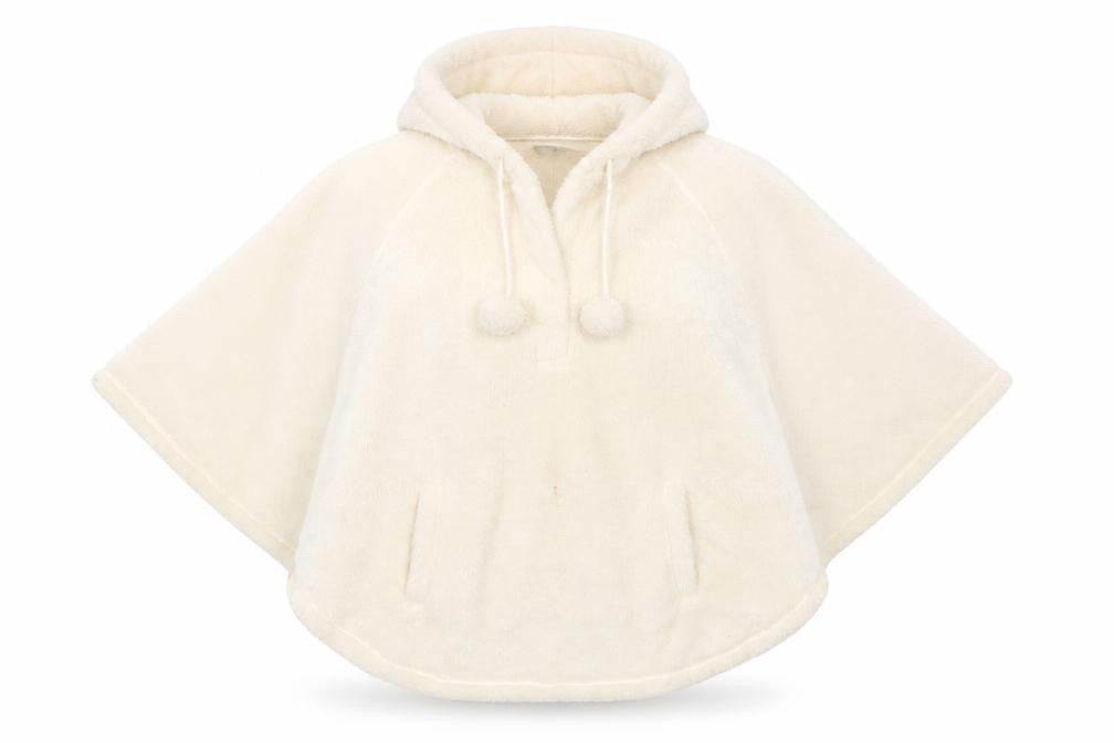 TU Womens Ivory   Jacket Poncho Size S