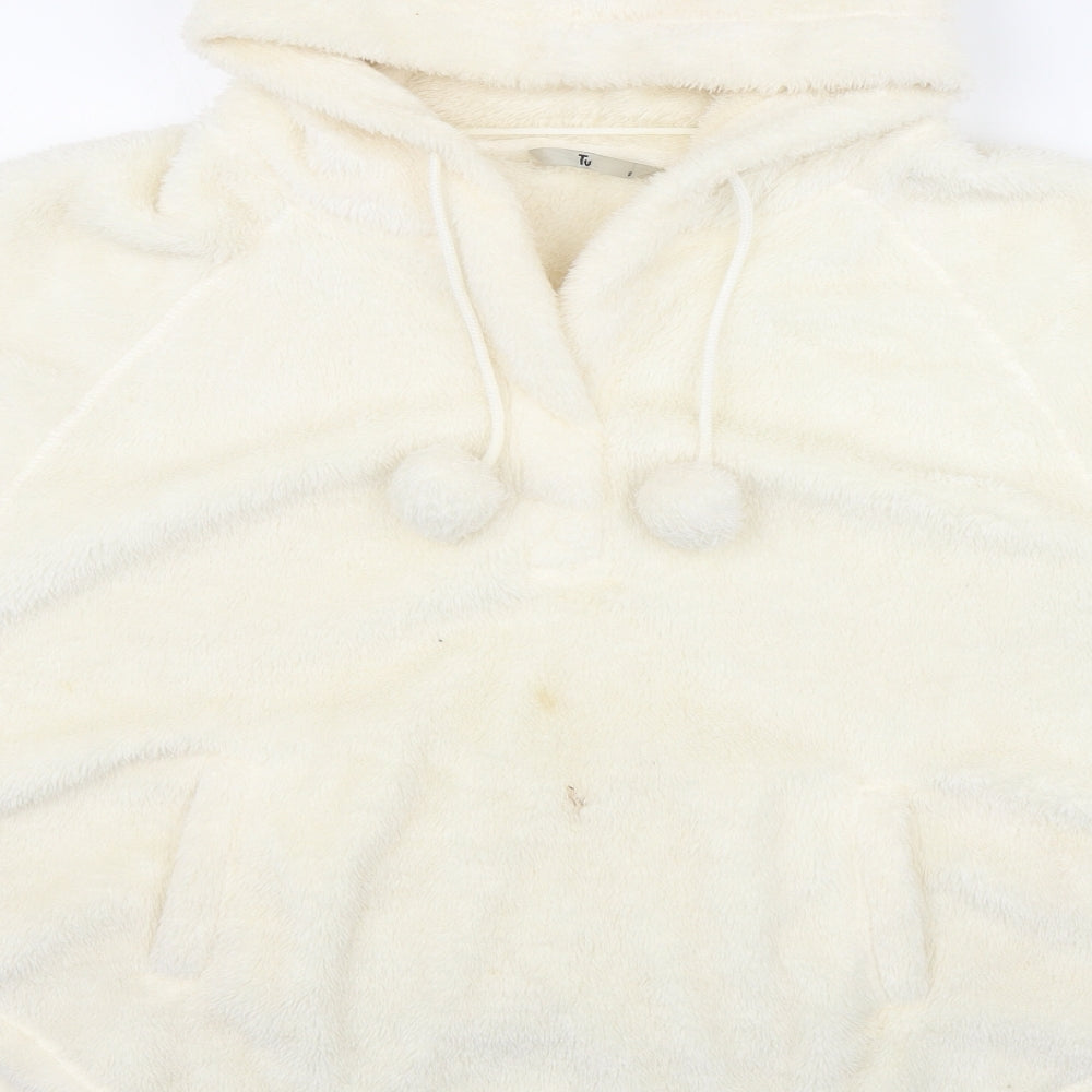 TU Womens Ivory   Jacket Poncho Size S