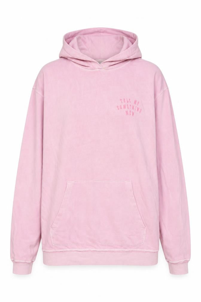 H&M Womens Pink  Cotton Pullover Hoodie Size L  Pullover - Tell me something new