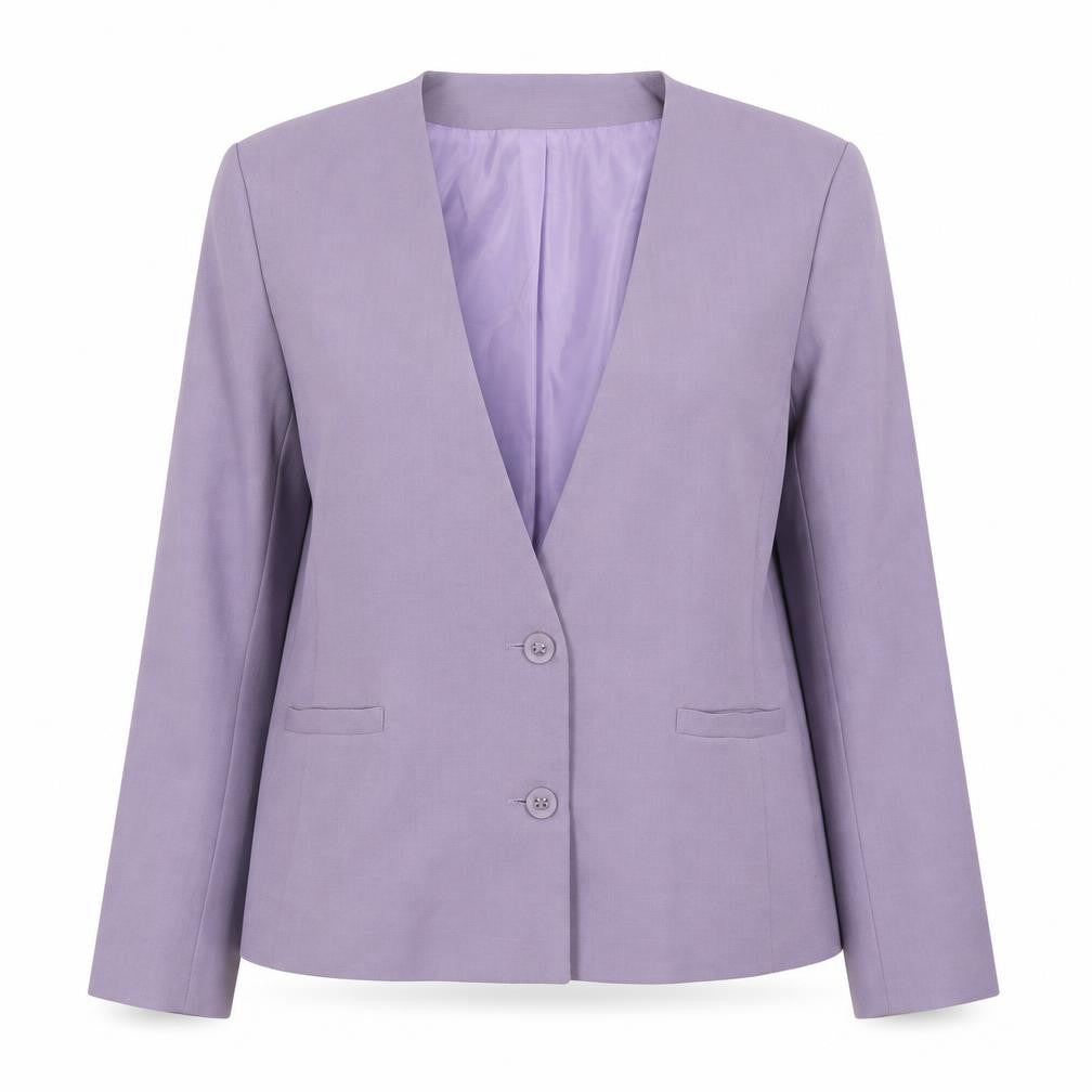 Great Britain Womens Purple   Jacket Blazer Size 14  Button