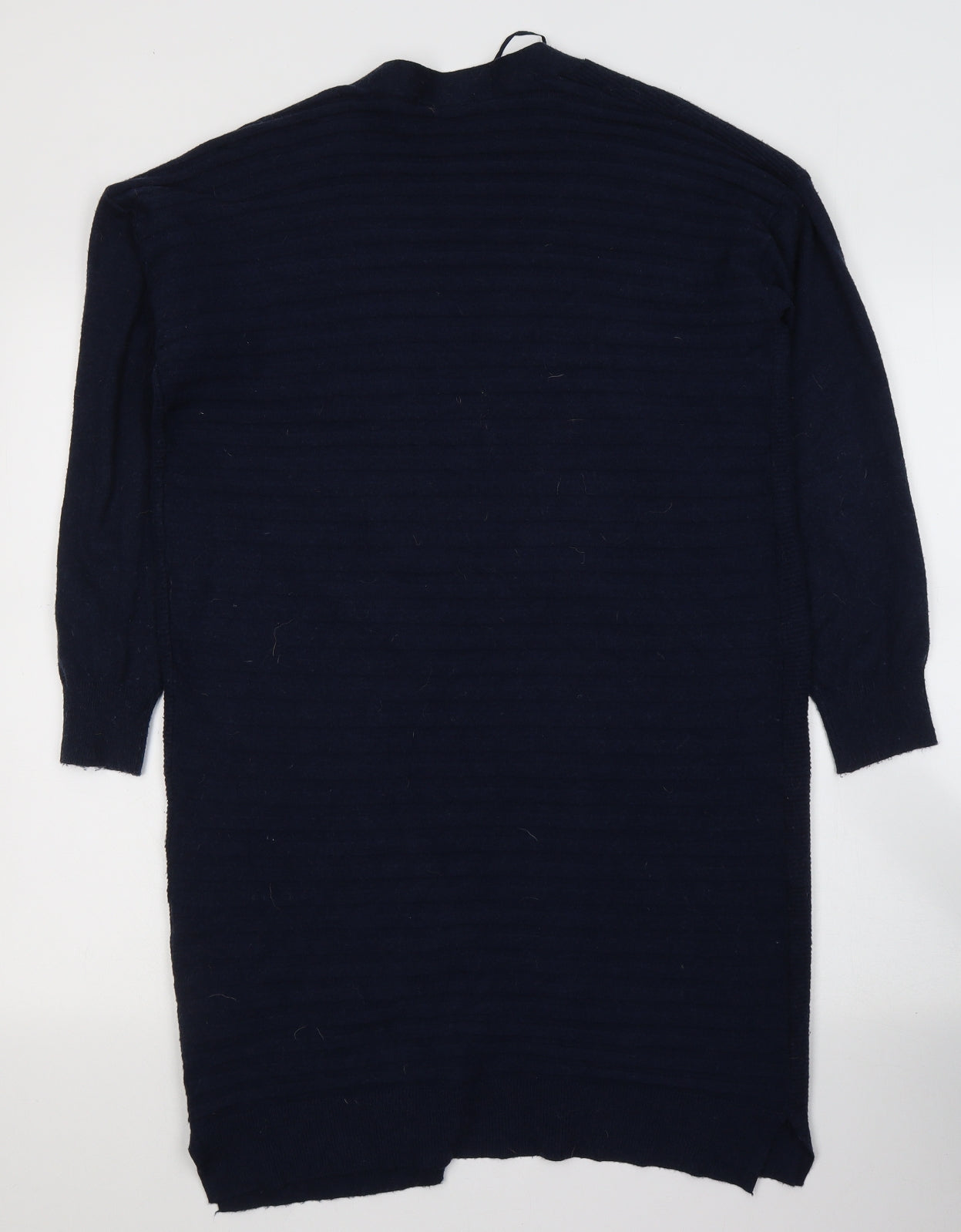 TU Womens Blue V-Neck  Viscose Cardigan Jumper Size 10