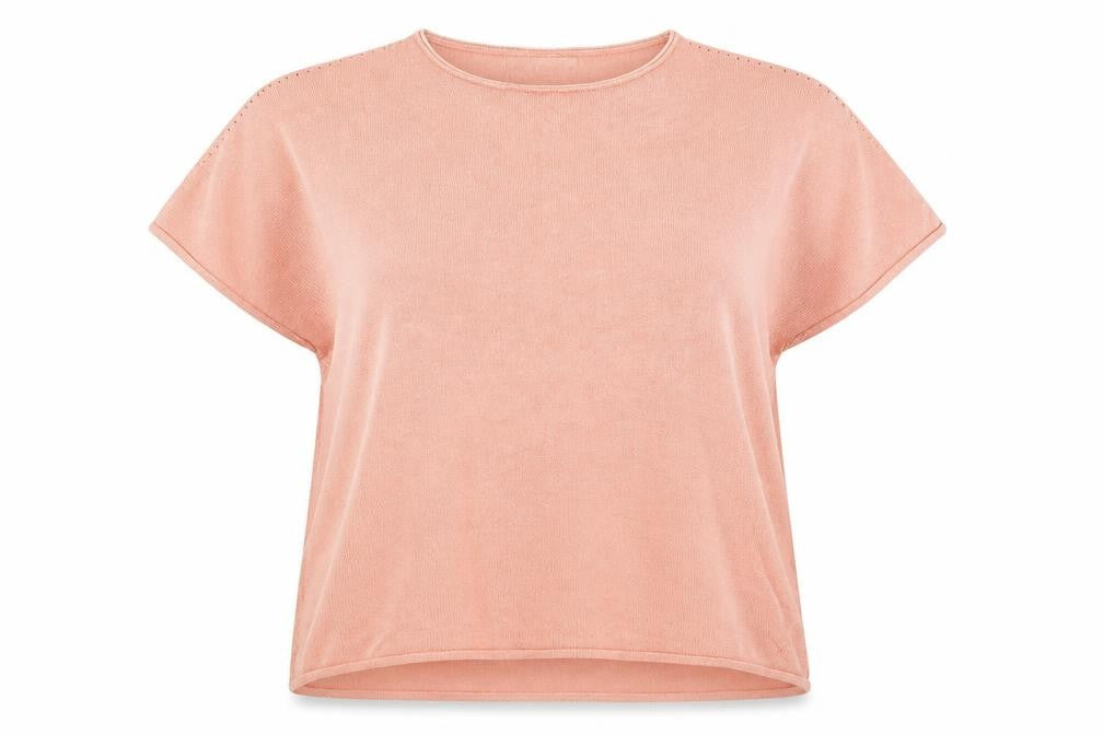 NEXT Womens Orange Round Neck  Viscose Pullover Jumper Size 16