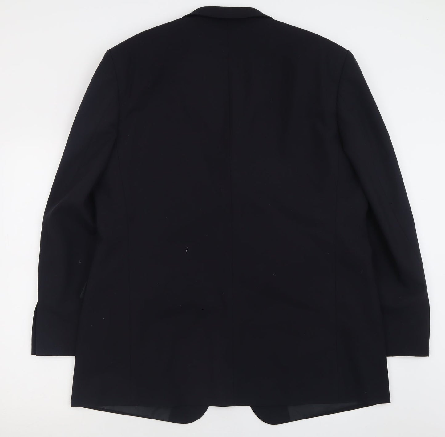 ARMANDO Womens Blue  Wool Jacket Suit Jacket Size 46