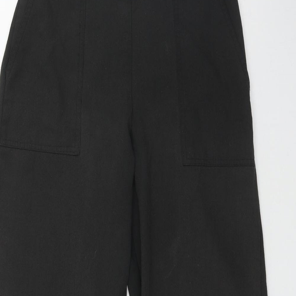 Casual Wear Womens Grey  Polyester Trousers  Size 10 L28 in Regular
