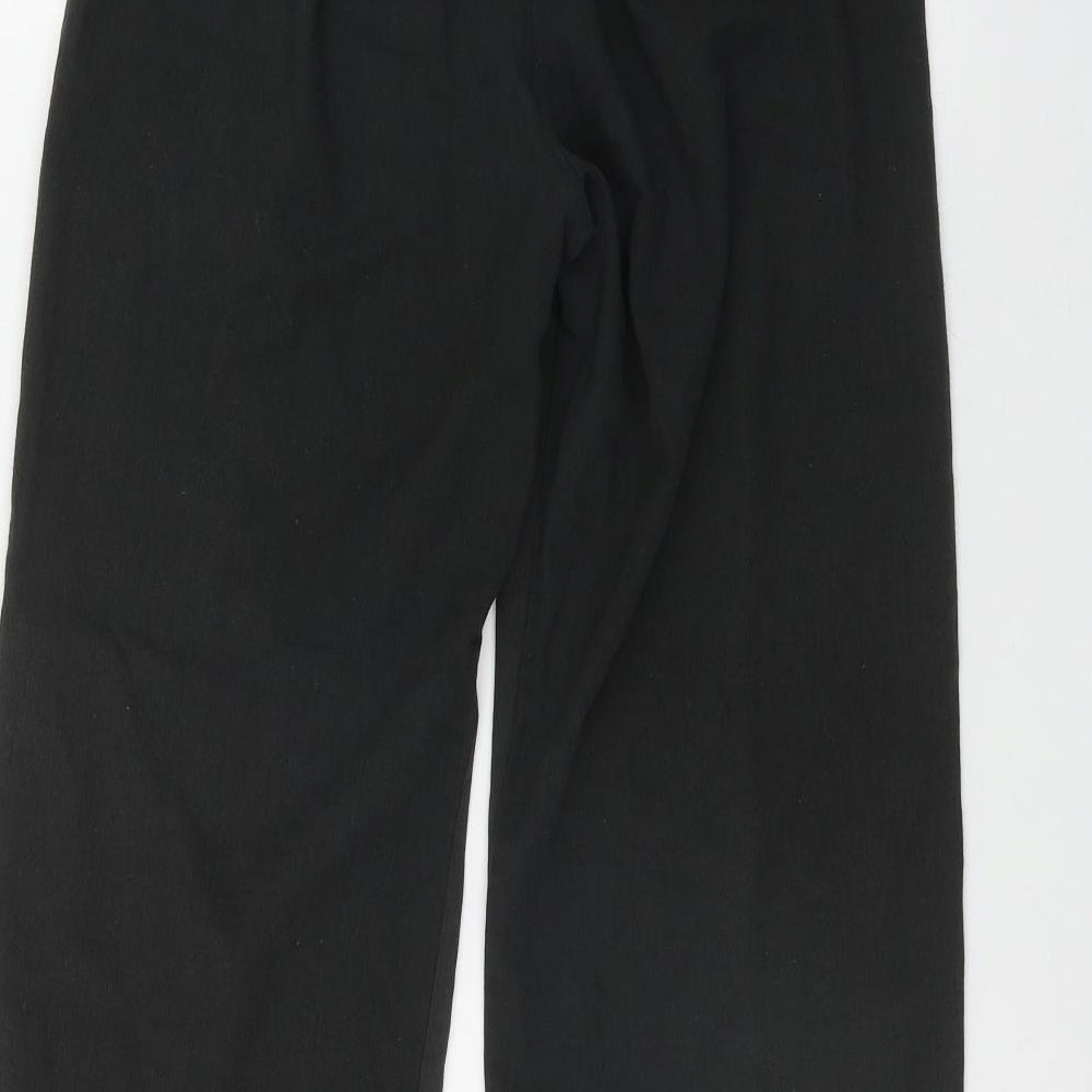 Casual Wear Womens Grey  Polyester Trousers  Size 10 L28 in Regular