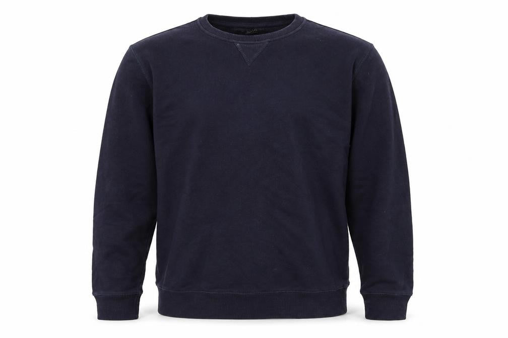 Matalan Mens Blue  Cotton Pullover Sweatshirt Size S
