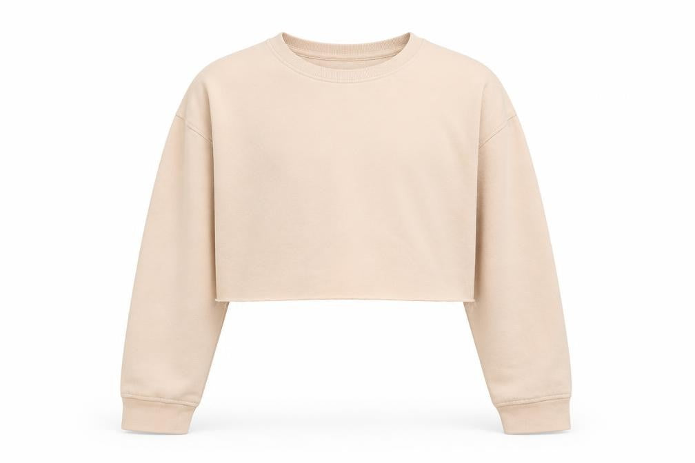 Zara Boys Pink Round Neck  Cotton Pullover Jumper Size S   - Cropped