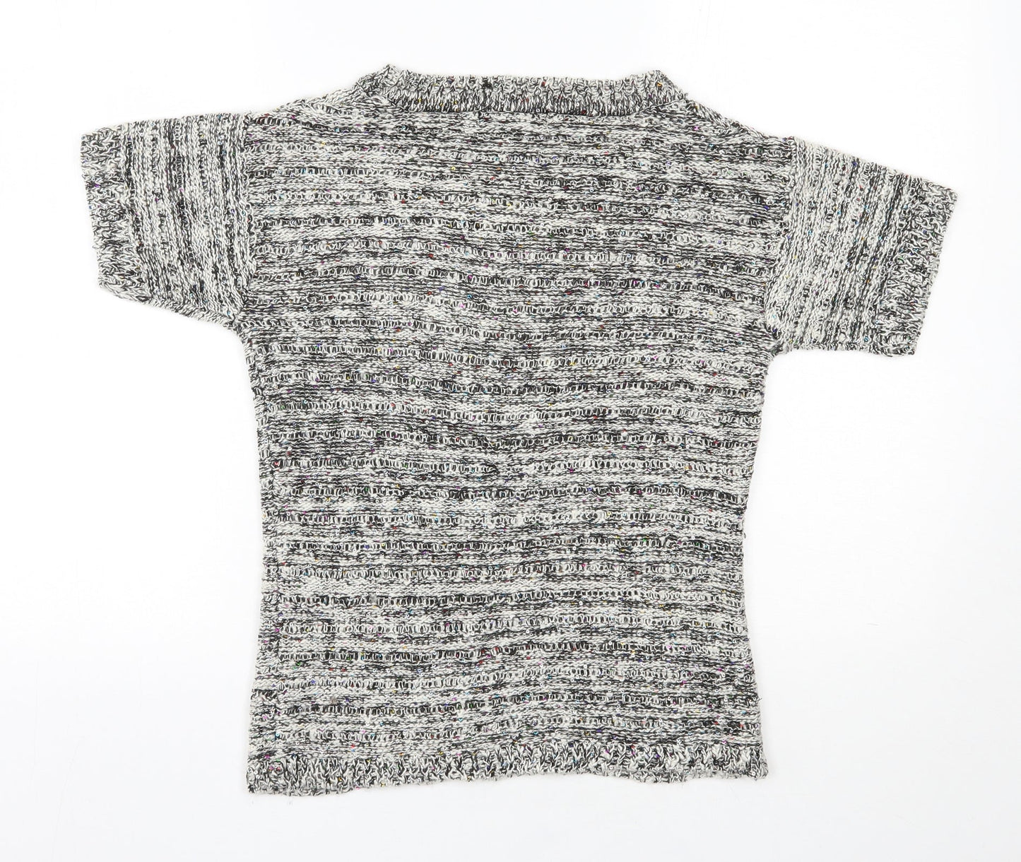 Atmosphere Womens Ivory Scoop Neck  Polyester Pullover Jumper Size 8