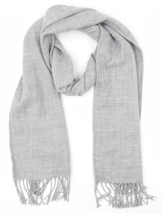 Topshop Womens Grey Houndstooth Polyester  Scarf