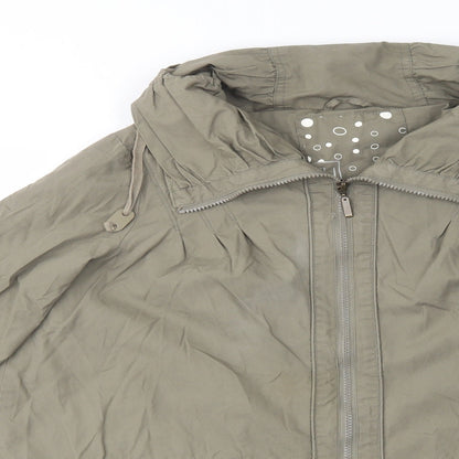 Tu Womens Green   Jacket  Size 12  Zip