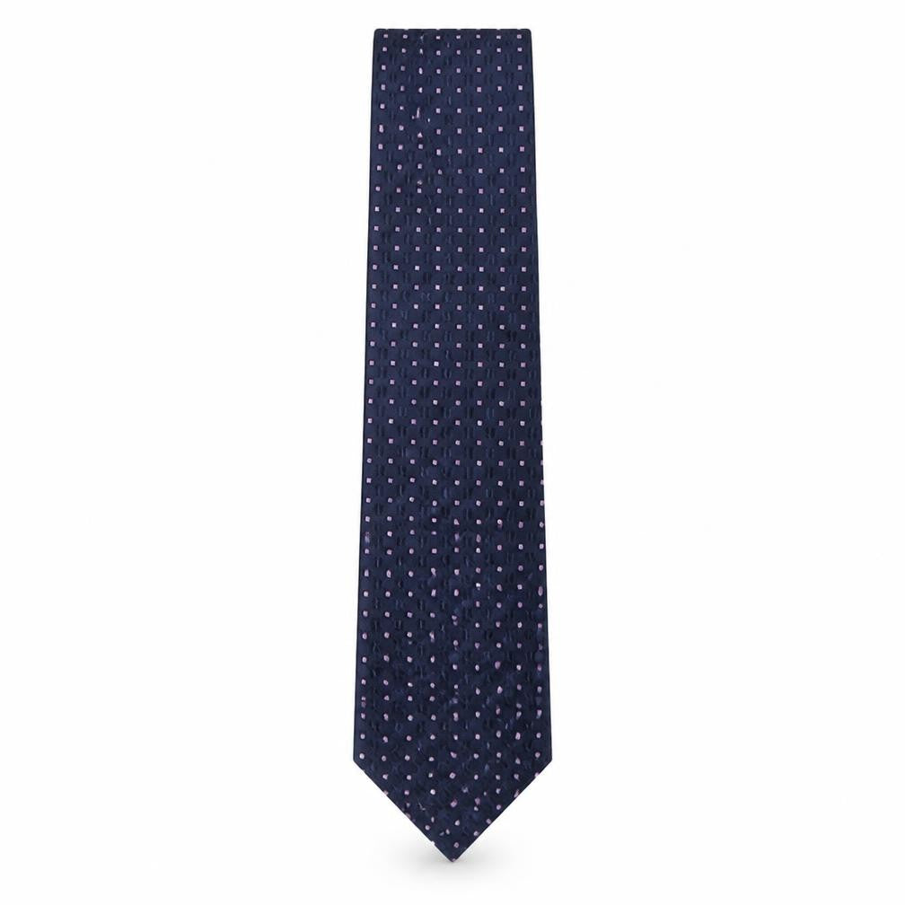 Marks and Spencer Mens Multicoloured Geometric Polyester Pointed Tie One Size