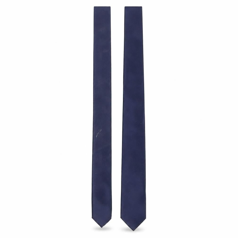 Retro Fire Mens Blue  Polyester Pointed Tie One Size