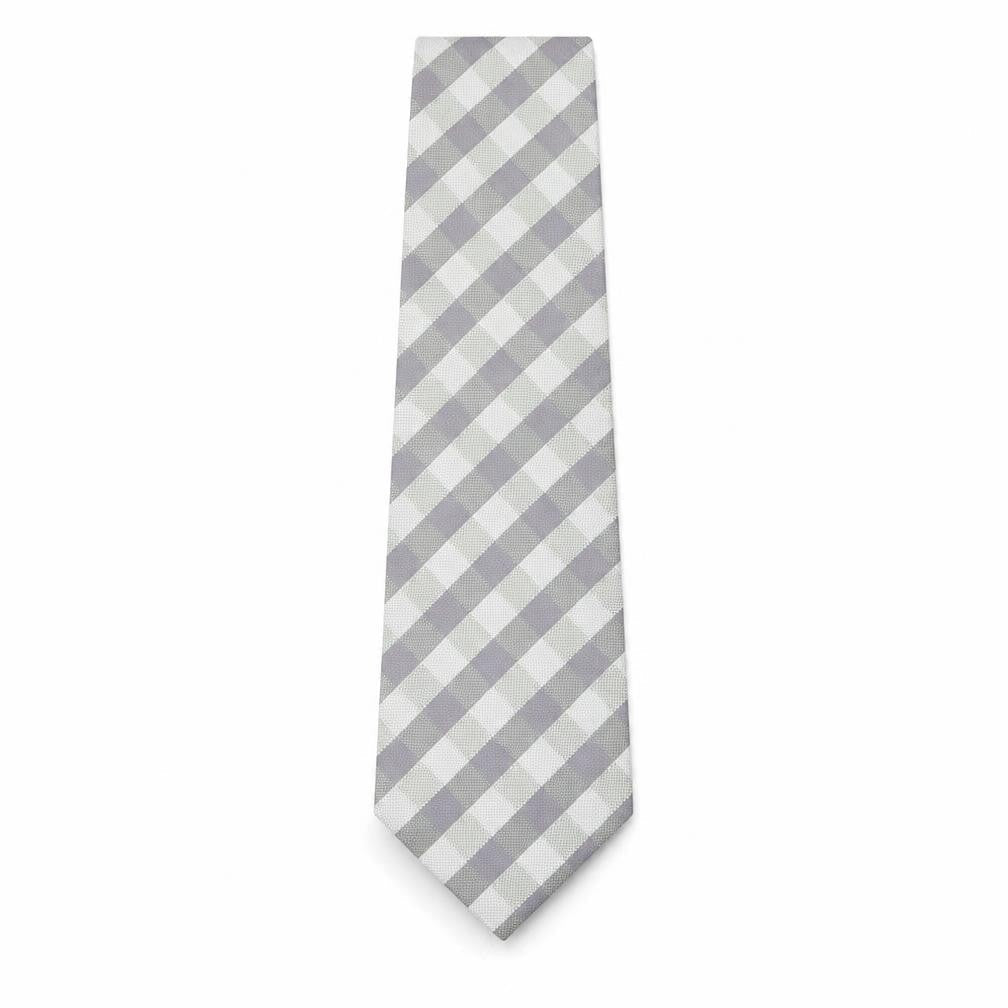 Michelsons Mens Multicoloured Plaids & Checks Silk Pointed Tie One Size