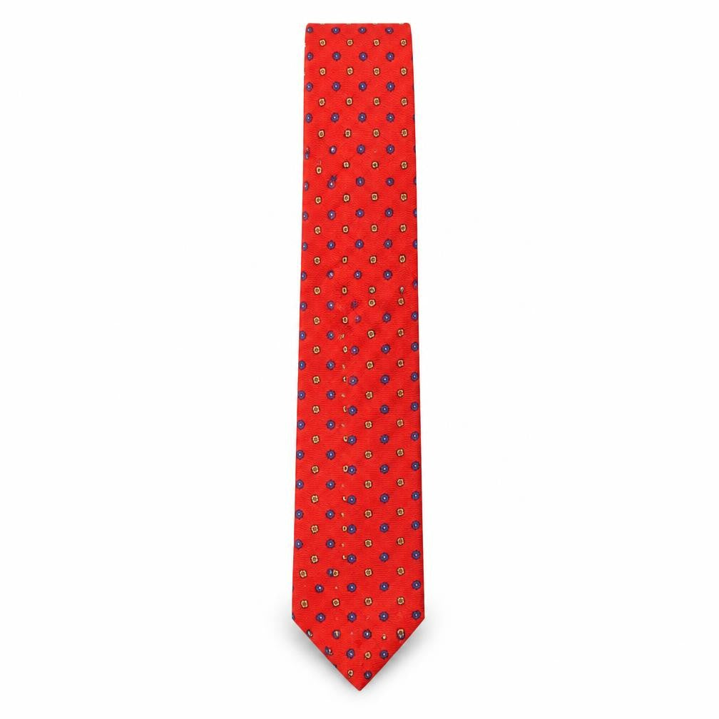 Lloyd Attree & Smith Mens Multicoloured Floral Polyester Pointed Tie One Size