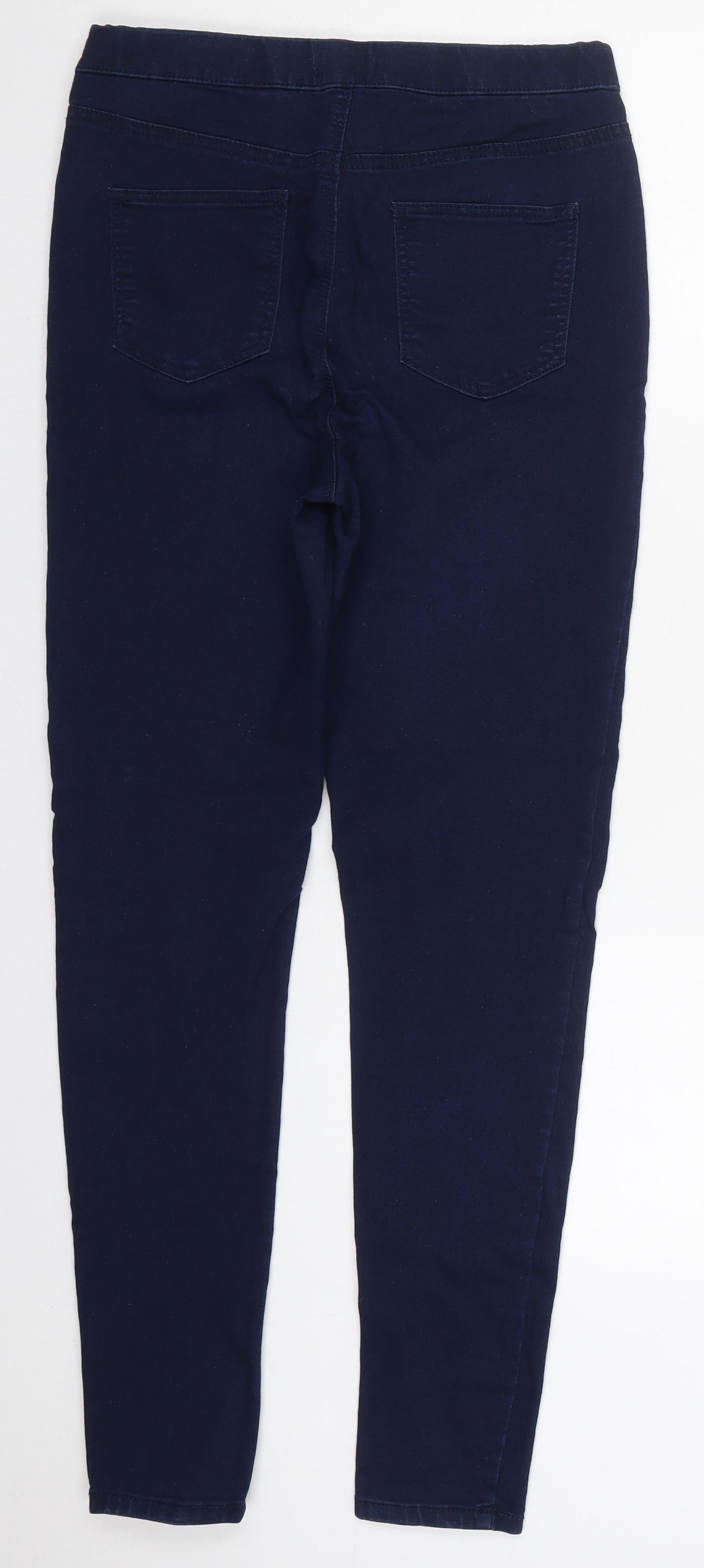 Papaya Womens Blue  Cotton Jegging Jeans Size 10 L27 in Regular