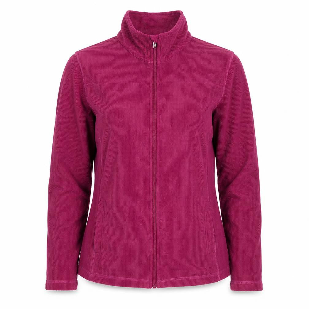Loungewear Womens Pink  Polyester Full Zip Sweatshirt Size S  Zip