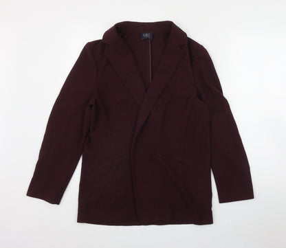 Marks & Spencer Womens Red   Jacket Blazer Size 14