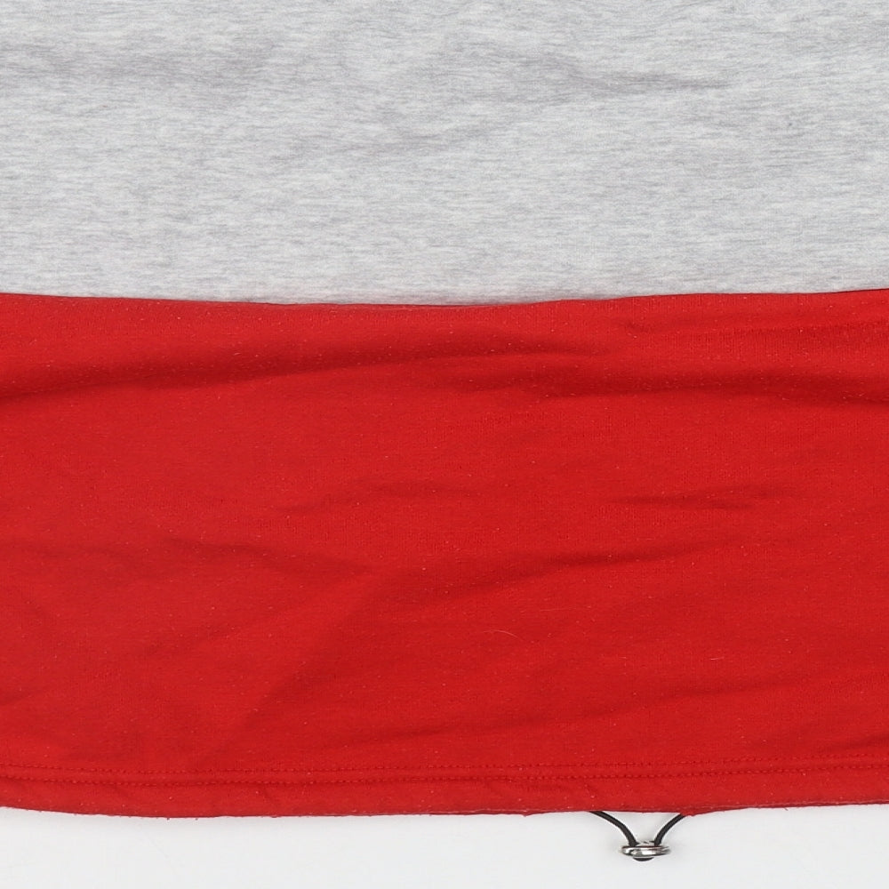 Primark Womens Red  Cotton Pullover Sweatshirt Size M   - Mickey Mouse