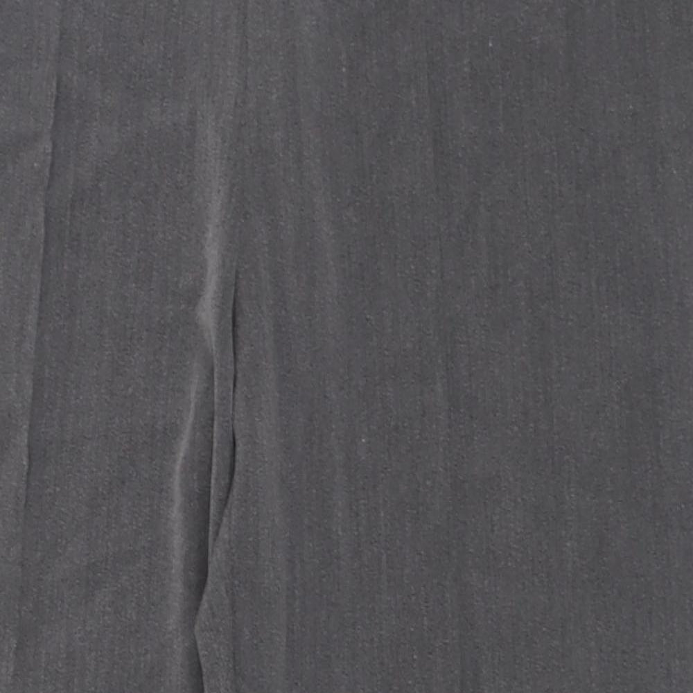 Vida Vi Womens Grey  Polyester Trousers  Size 16 L27 in Regular