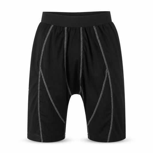 Preworn Mens Black  Polyamide Sweat Shorts Size M L9 in Regular