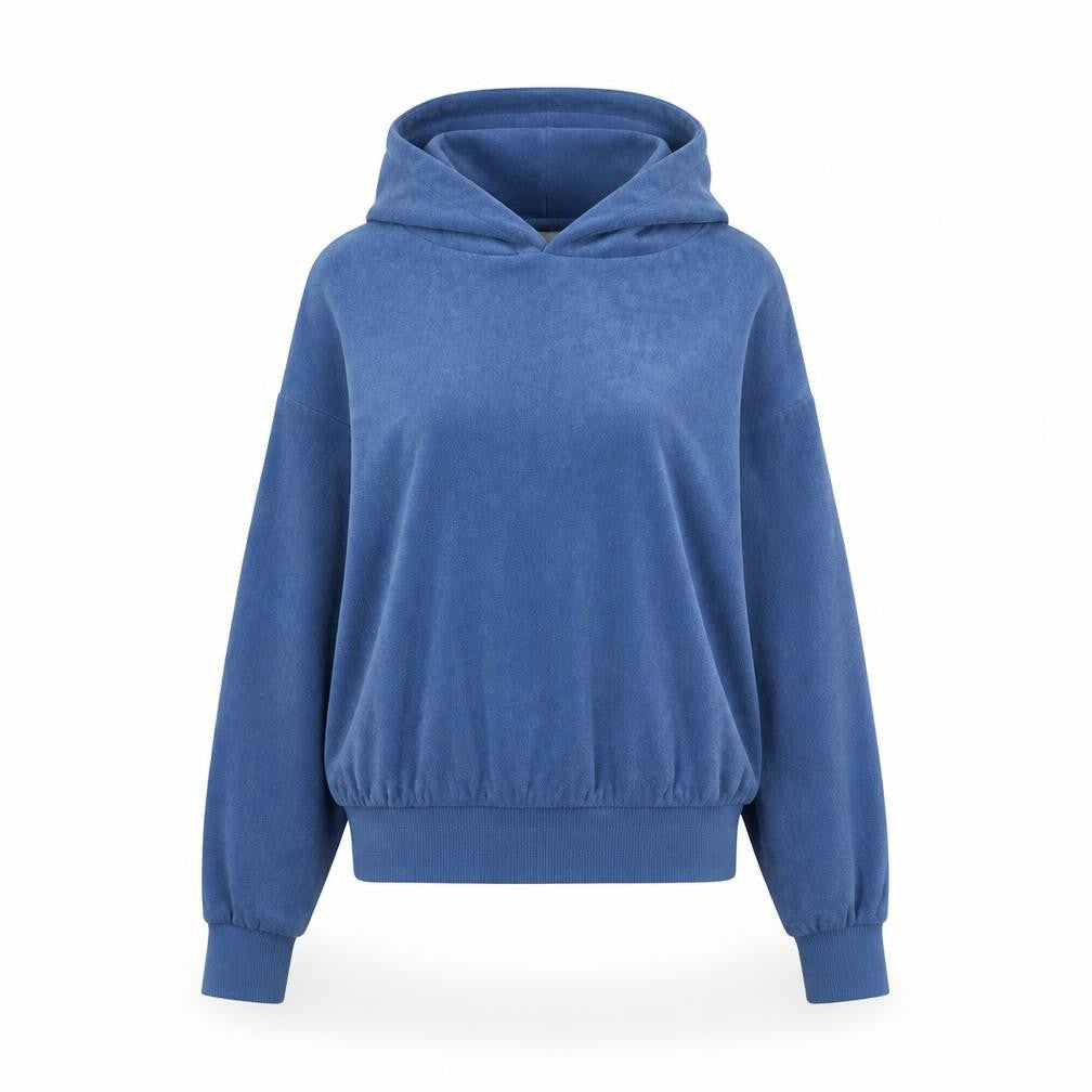 Michelle Keegan Womens Blue  Polyester Pullover Hoodie Size XS  Pullover